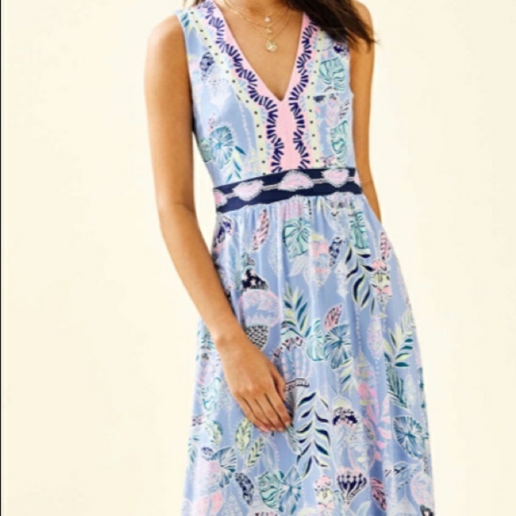NWT Lilly Pulitzer McKinley Maxi Dress sz 2 - Picture 6 of 7